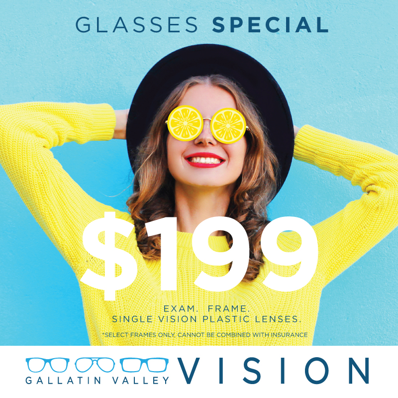 199 Glasses Special Gallatin Valley Mall